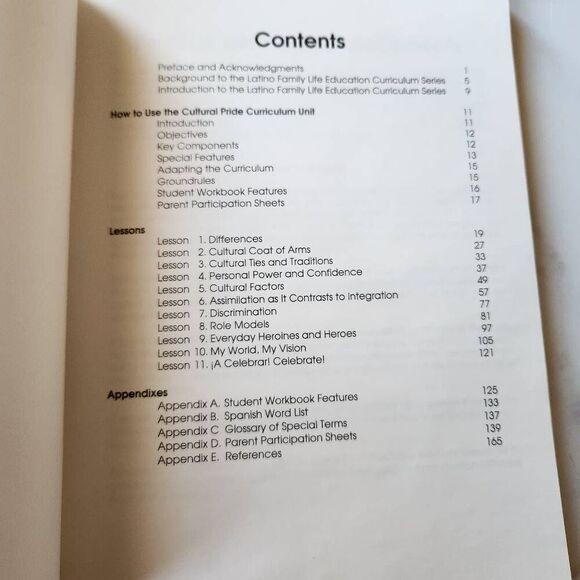 Cultural pride curriculum unit Latino family life educational series teachers re - Picture 3 of 4